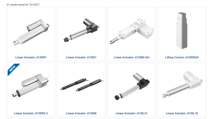 Linear Actuator Manufacturers