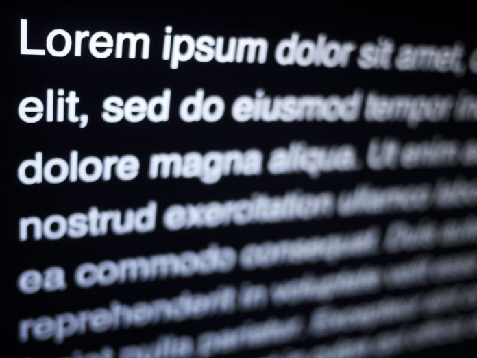 Placeholder Latin Text